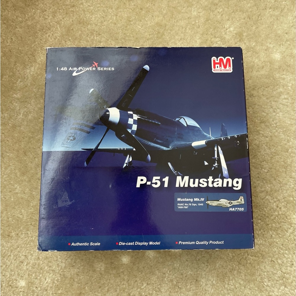 P-51 Mustang Model Plane - Air Power Series